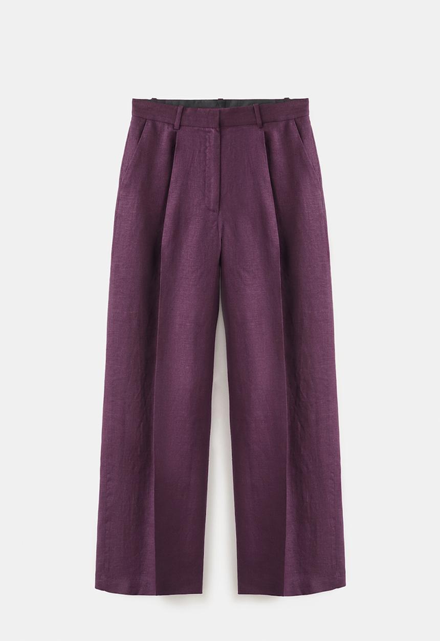 MANGO - Trousers tempoli - medium purple