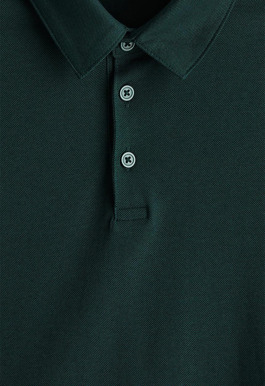 H&M - Coolmax? slim fit polo shirt - green