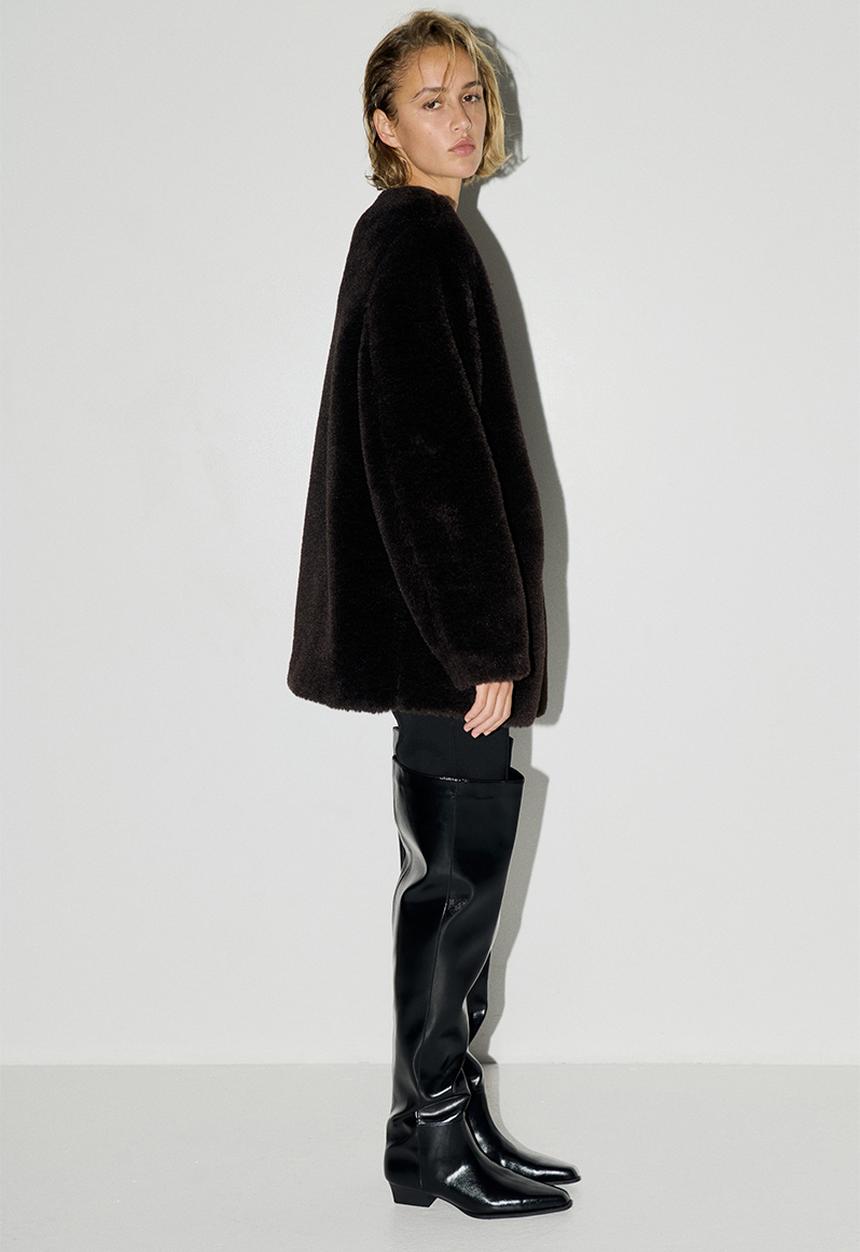 H&M - Jacket - dark brown