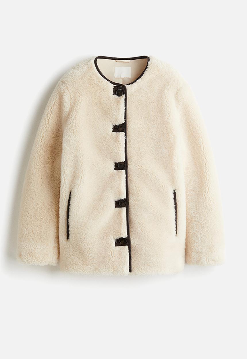 H&M - Jacket - light beige