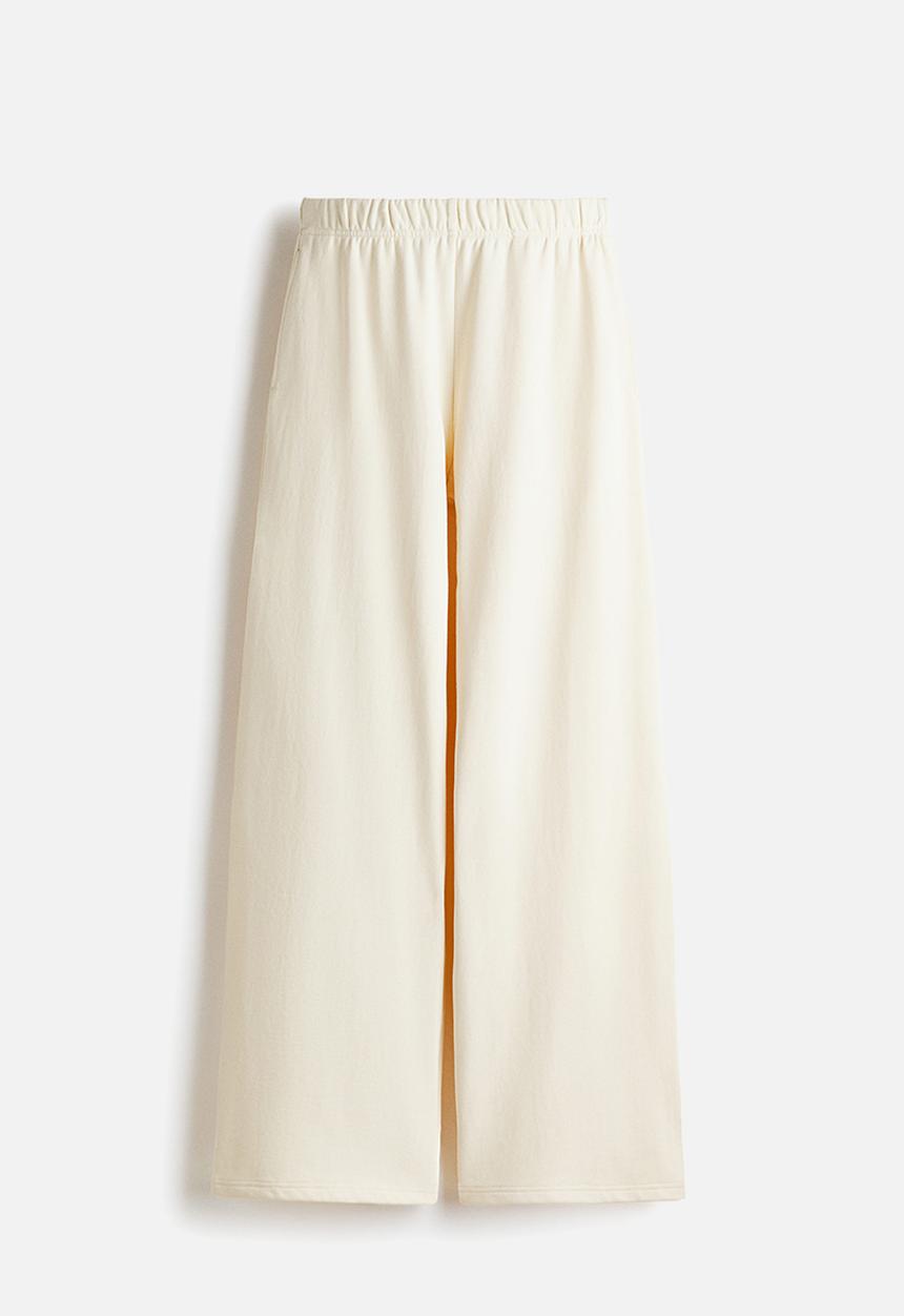 H&M - Sports sweatpants with drymove? - cream