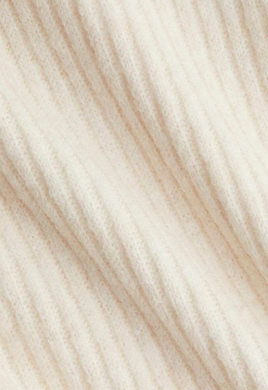 H&M - Off-the-shoulder jumper - light beige