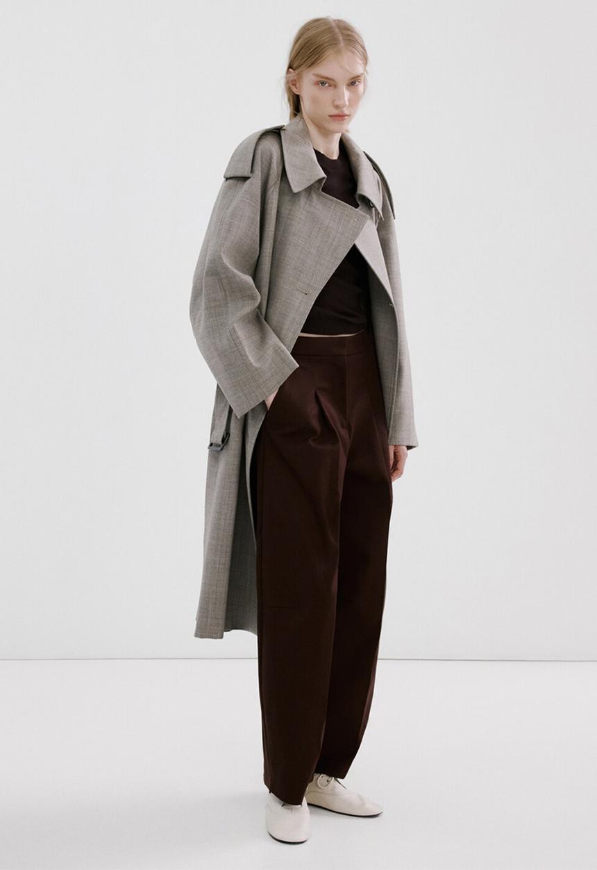 MANGO - Sweater meta - brown