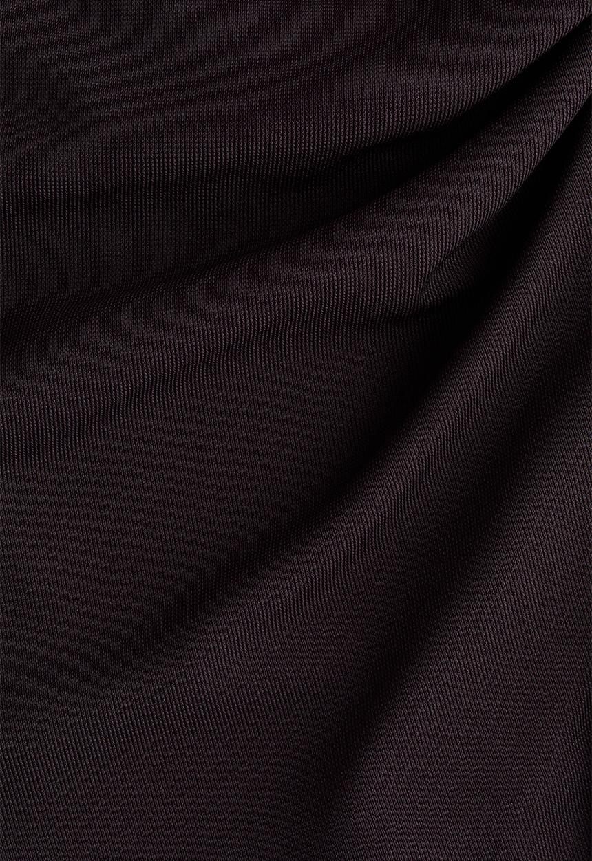 H&M - One-shoulder top - dark purple