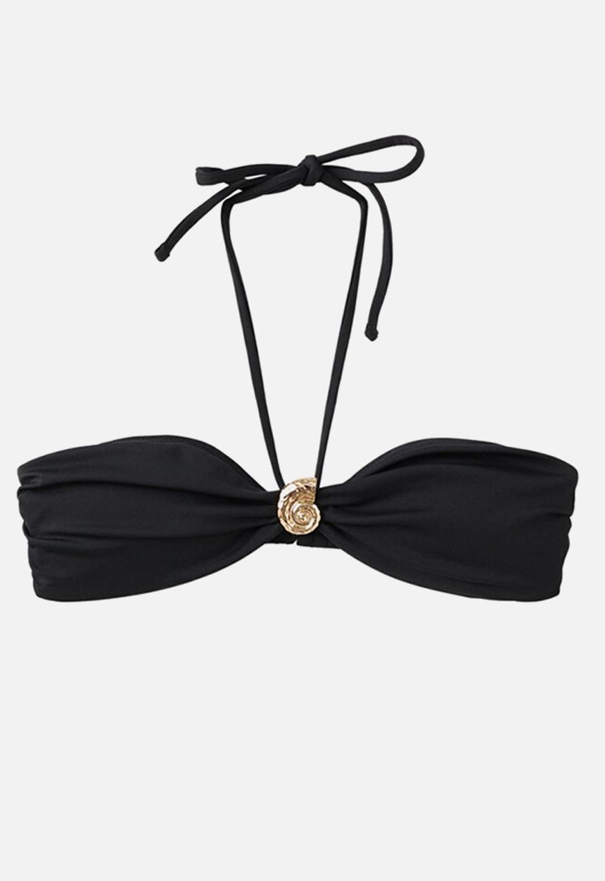 MANGO - Bikini top kilda- black