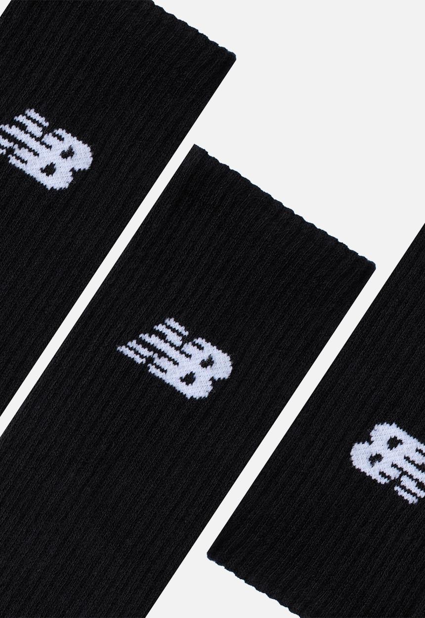 New Balance  - Everyday Crew Sock 3Pk - Black