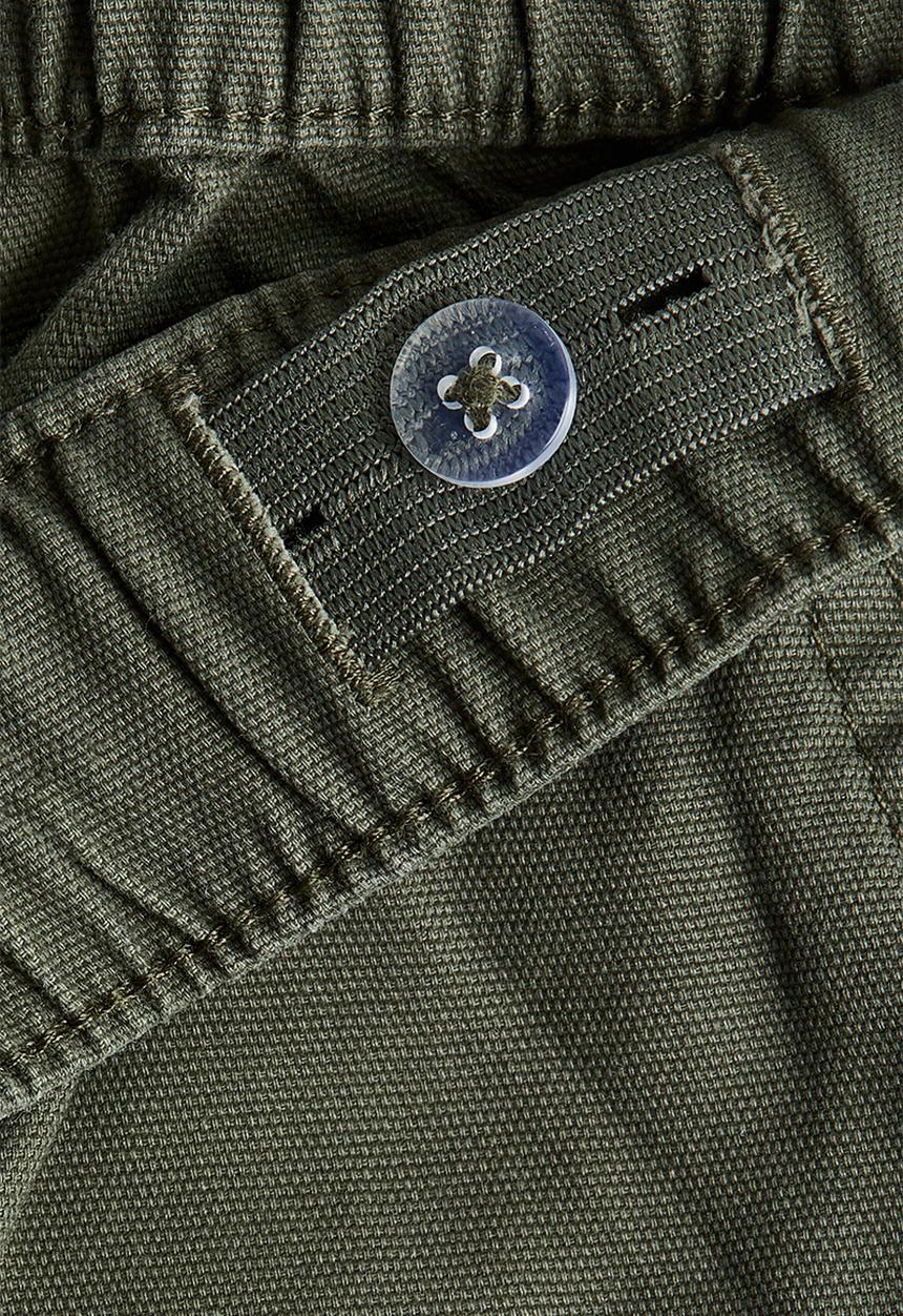 H&M - Canvas carpenter trousers - khaki green