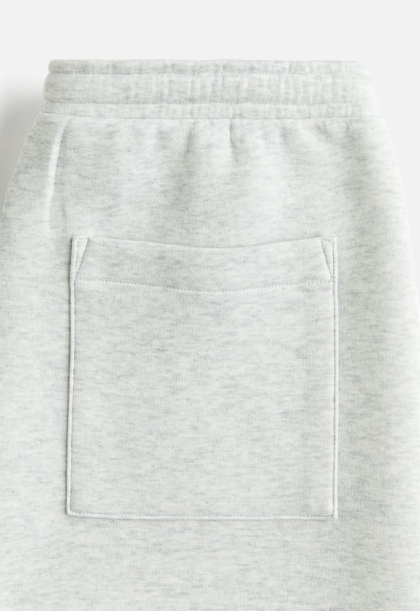 H&M - Scuba barrel joggers - light grey marl