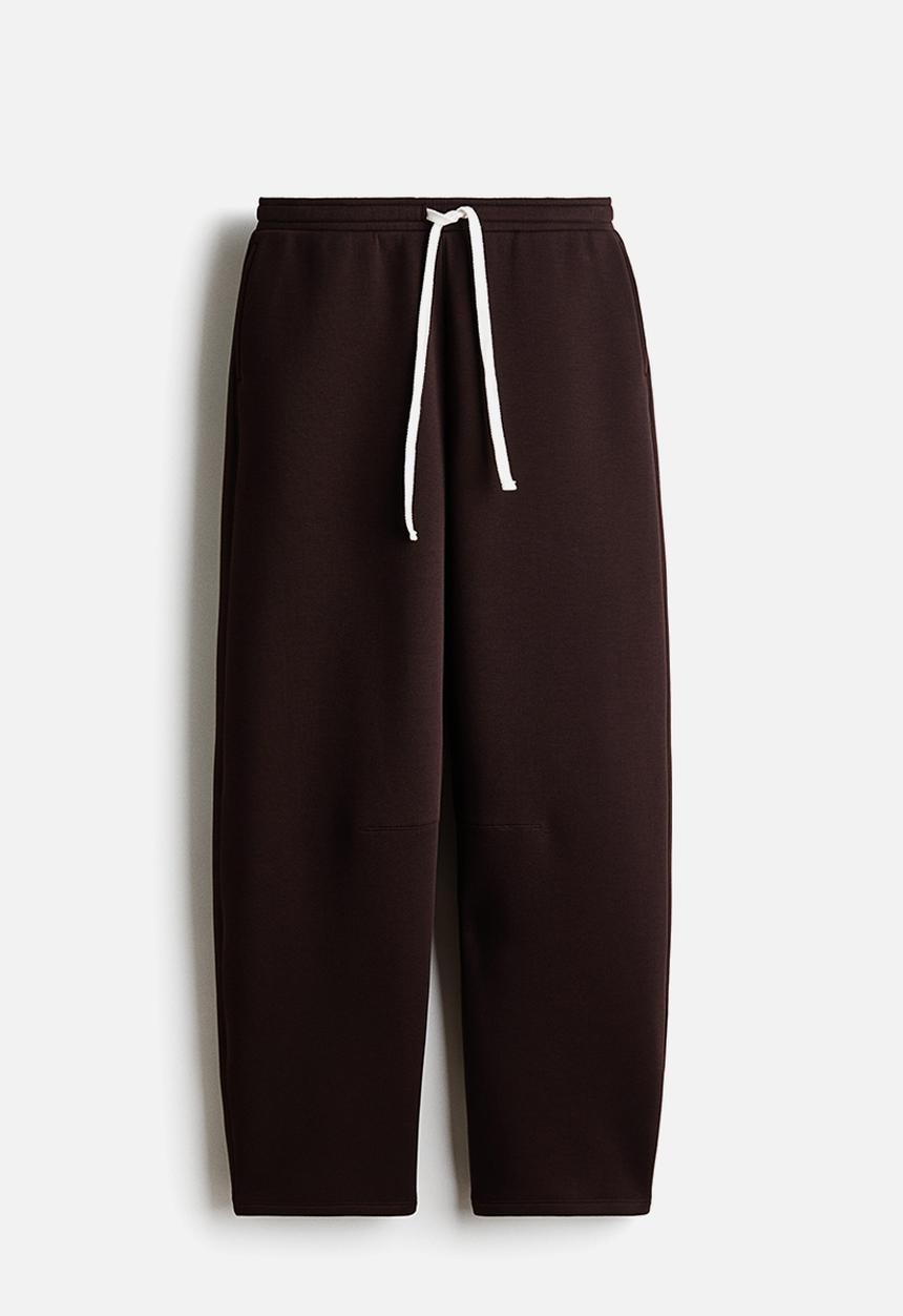 H&M - Scuba barrel joggers - dark brown