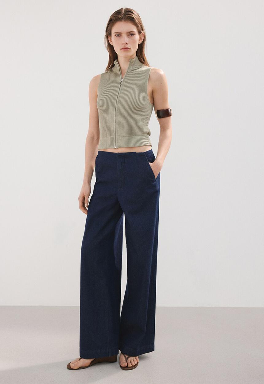 MANGO - Jeans avery- open blue