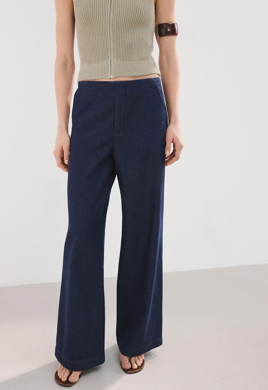 MANGO - Jeans avery- open blue