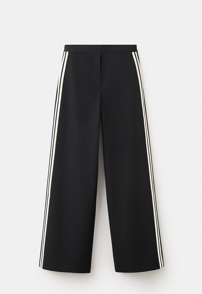 MANGO - Trousers sophie- black