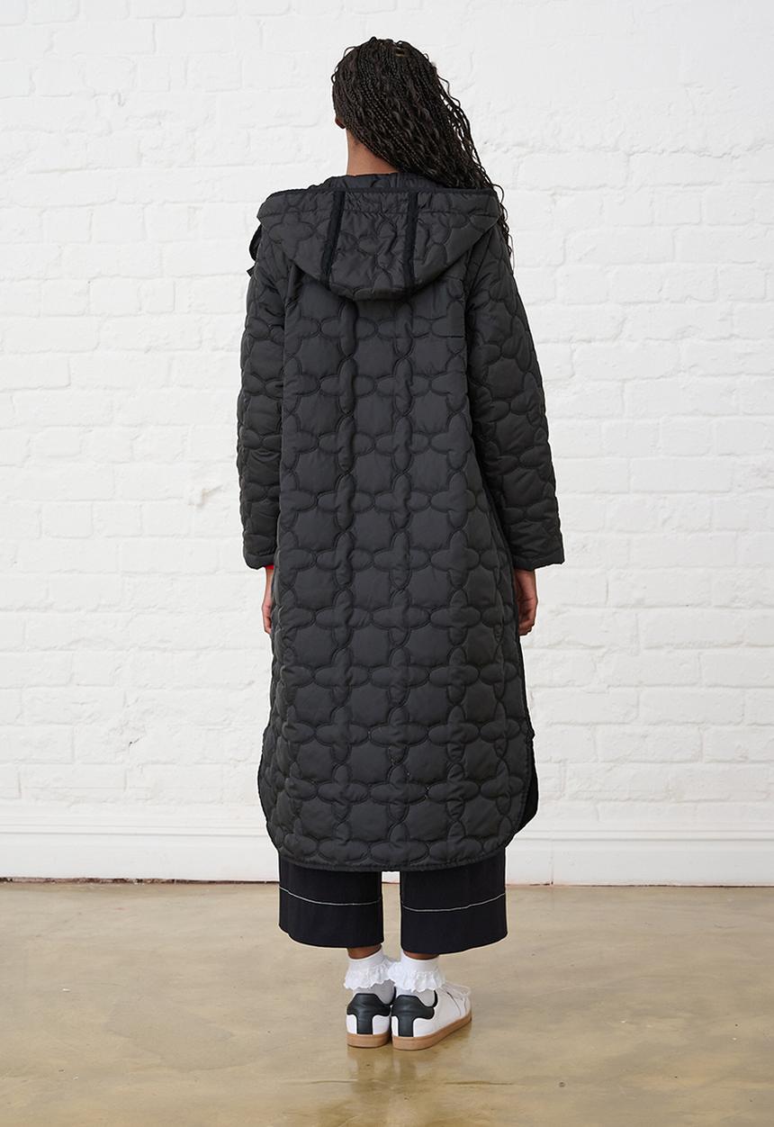 Me&B - The Multiway Maxi Puffer - Black
