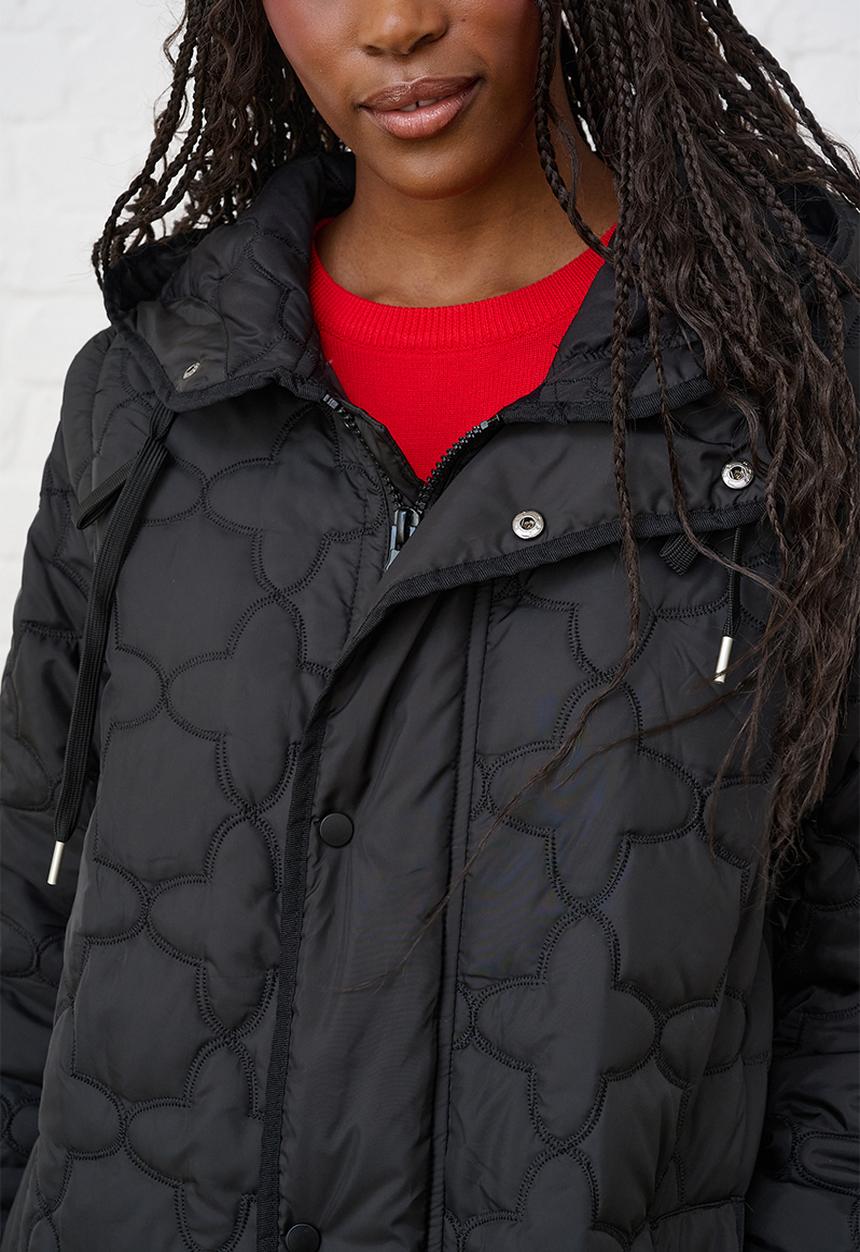 Me&B - The Multiway Maxi Puffer - Black