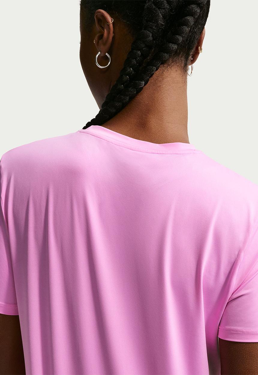 Nike - W Nk One Classic Df Ss Top - Lt Magenta/White