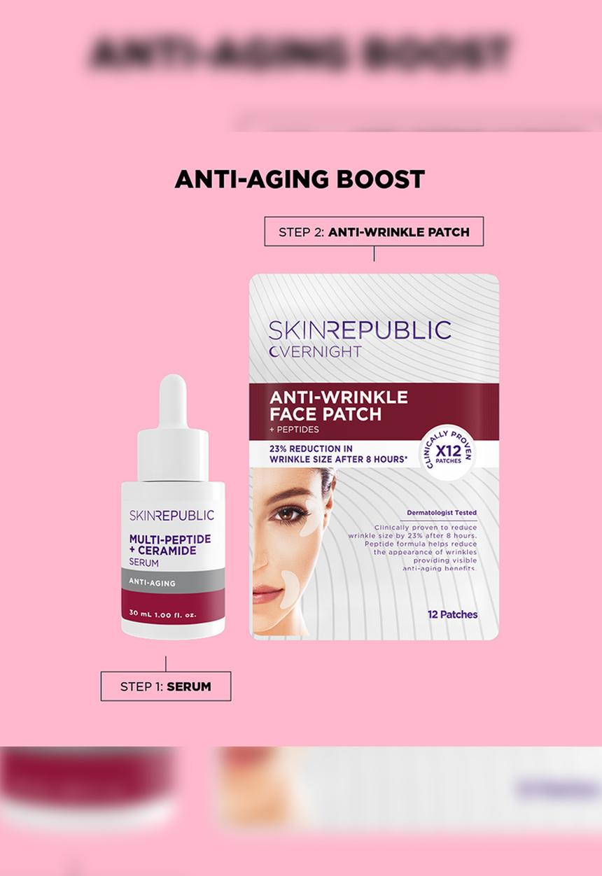 Skin Republic - Anti-Wrinkle Face Patches (12 patches)