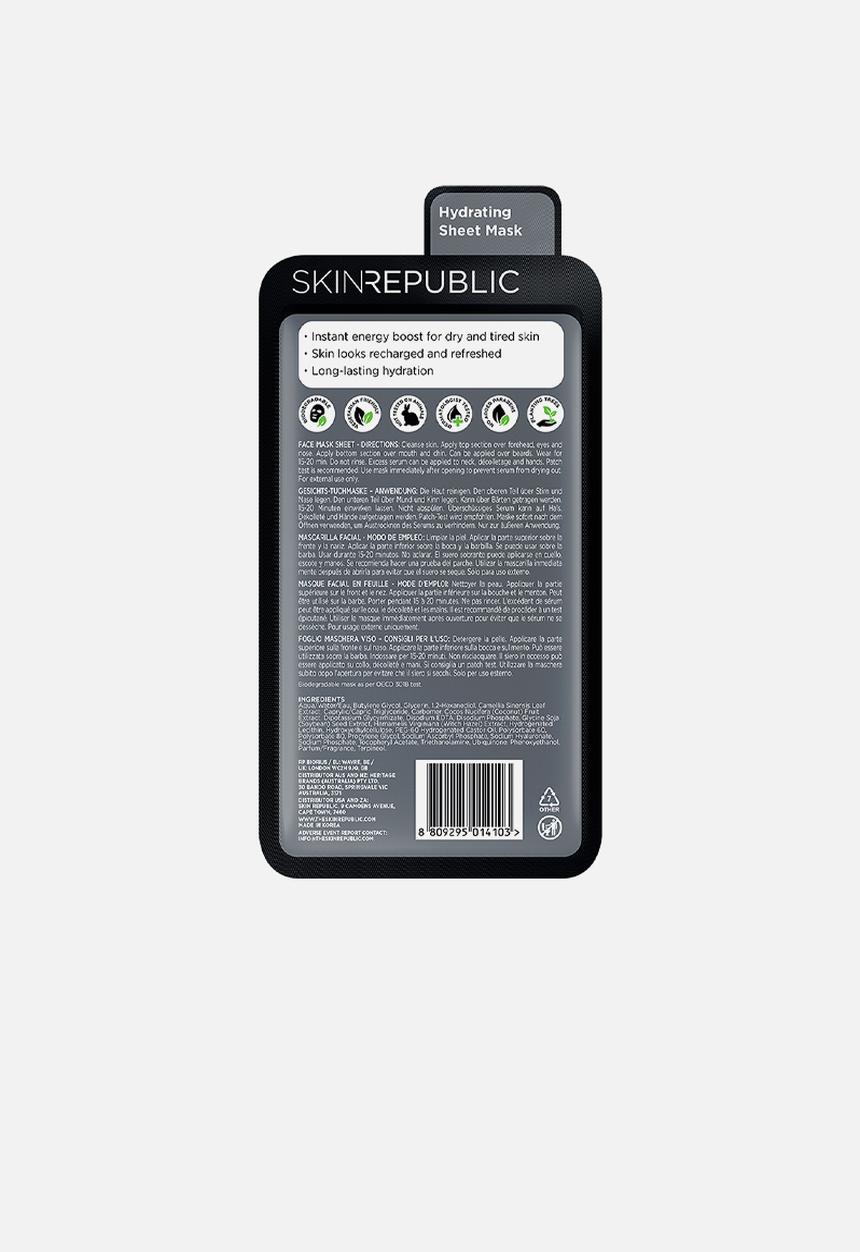 Skin Republic - Men's Energising Face Mask Sheet