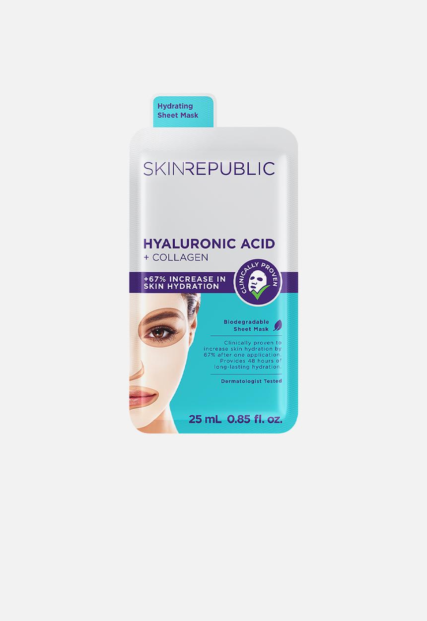 Skin Republic - Hyaluronic Acid + Collagen Face Mask