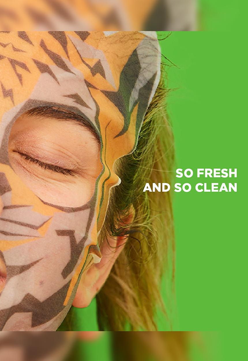 Skin Republic - Spot Clear Tea Tree Tiger Face Mask Sheet