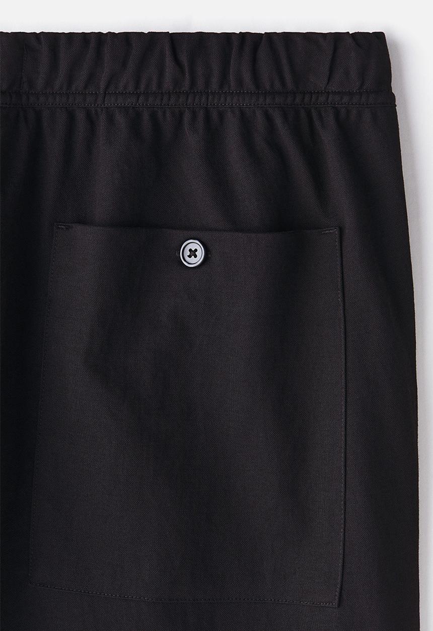 H&M - Relaxed fit trousers - dark blue