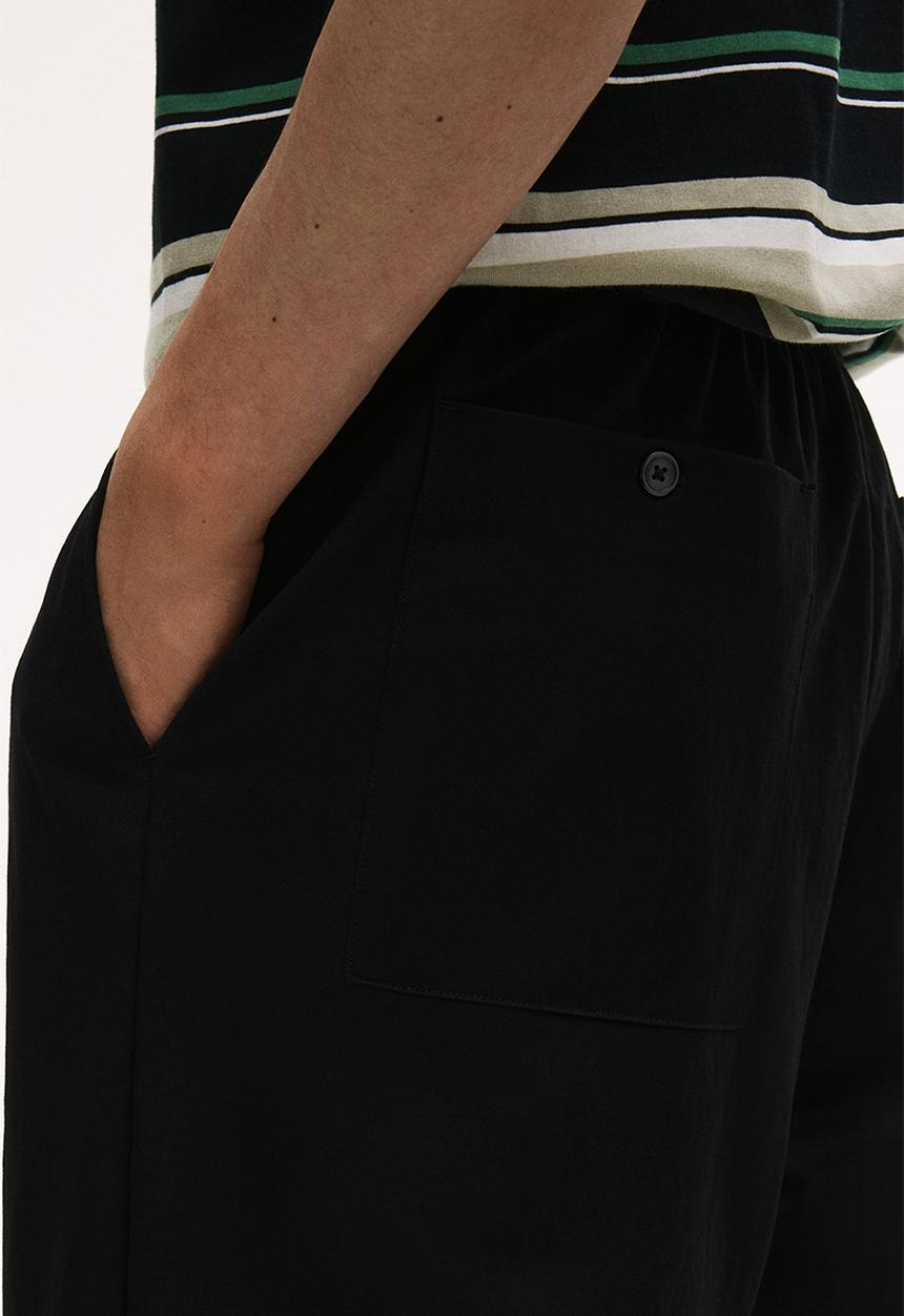 H&M - Relaxed fit trousers - dark blue