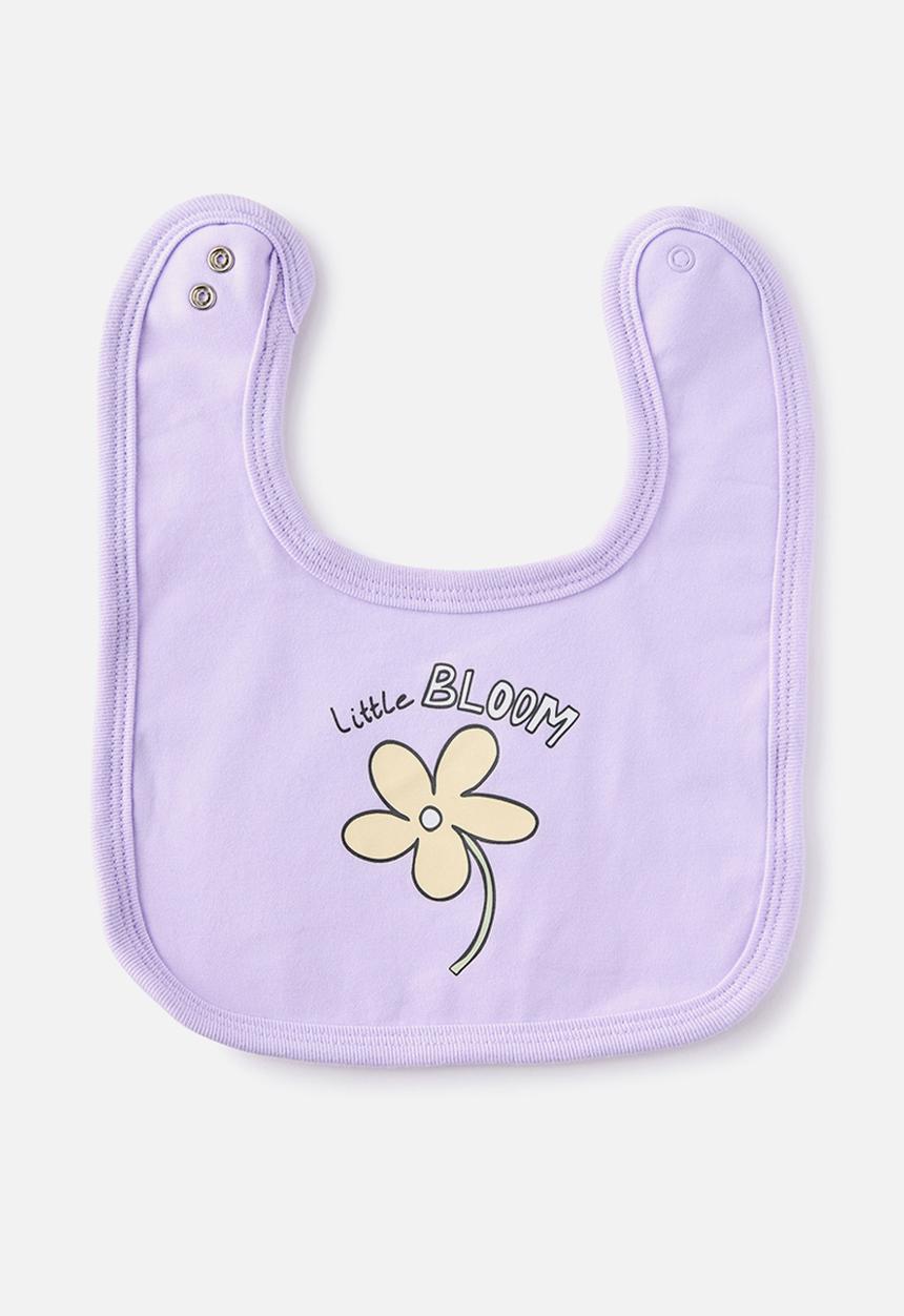 Cotton On - The Baby Bib - Vintage Lilac/Little Bloom