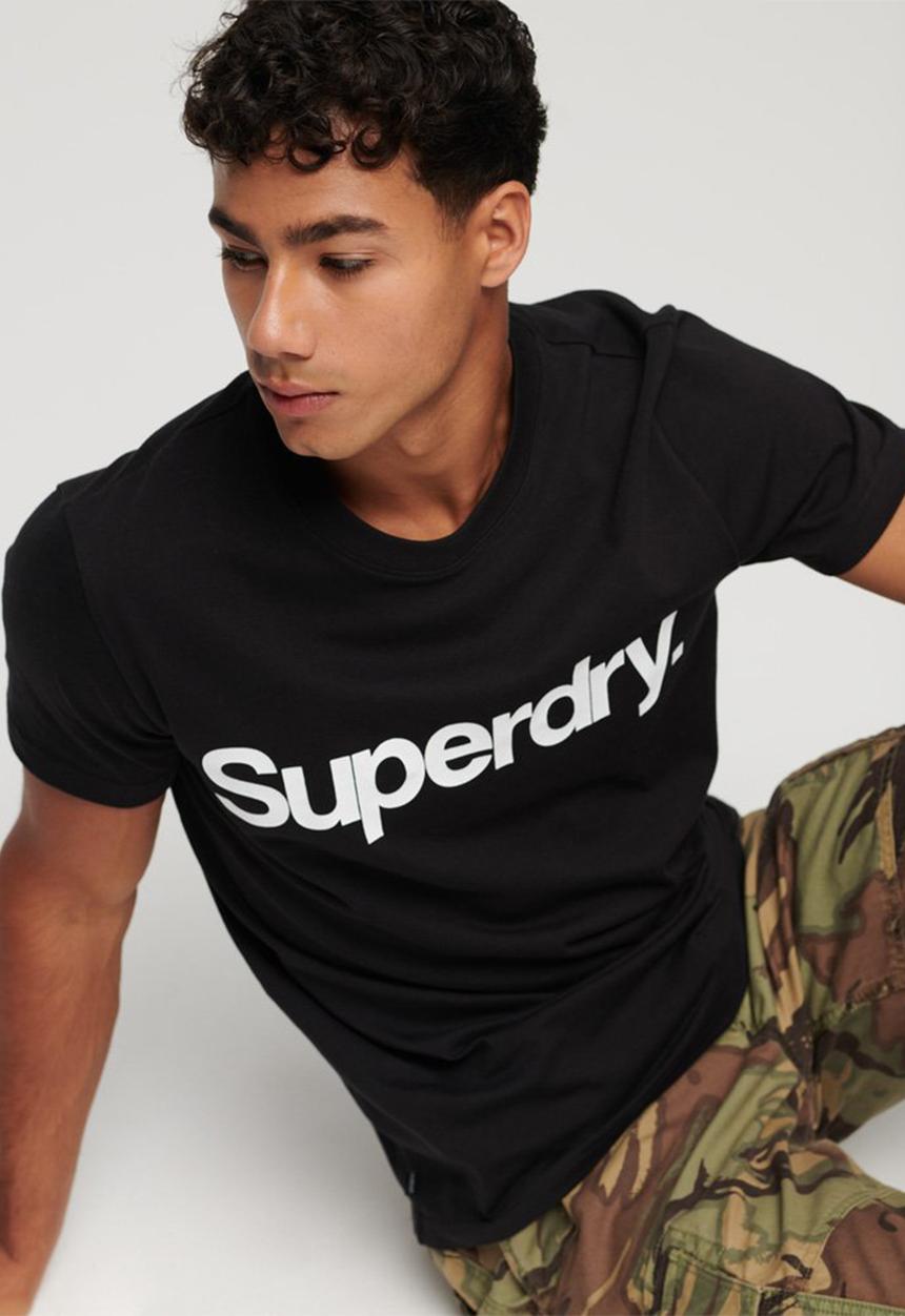 Superdry. - Core Logo Classic Tee - Black
