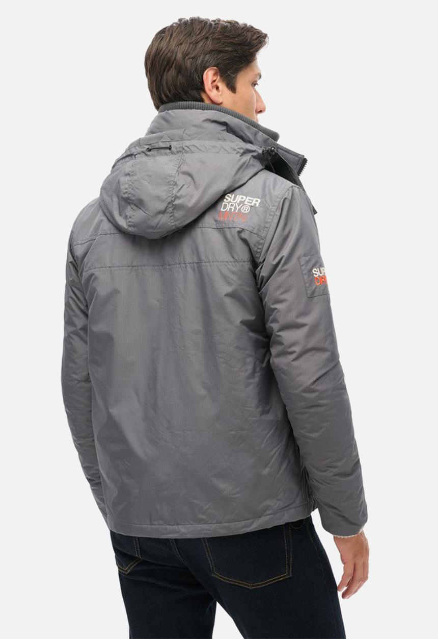 Superdry. - Mountain Windcheater - Charcoal