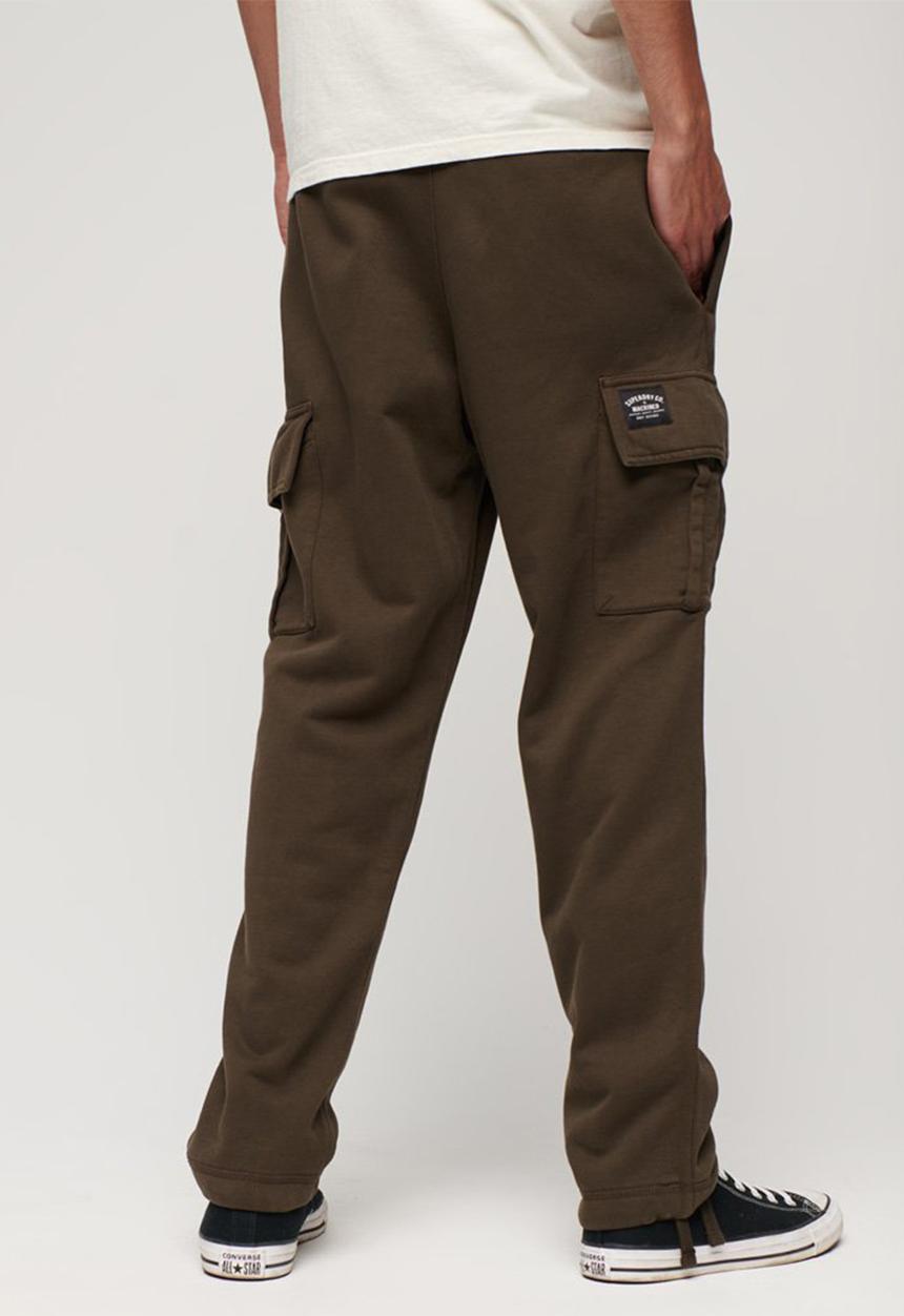 Superdry. - Relaxed Cargo Joggers - Dusk Brown