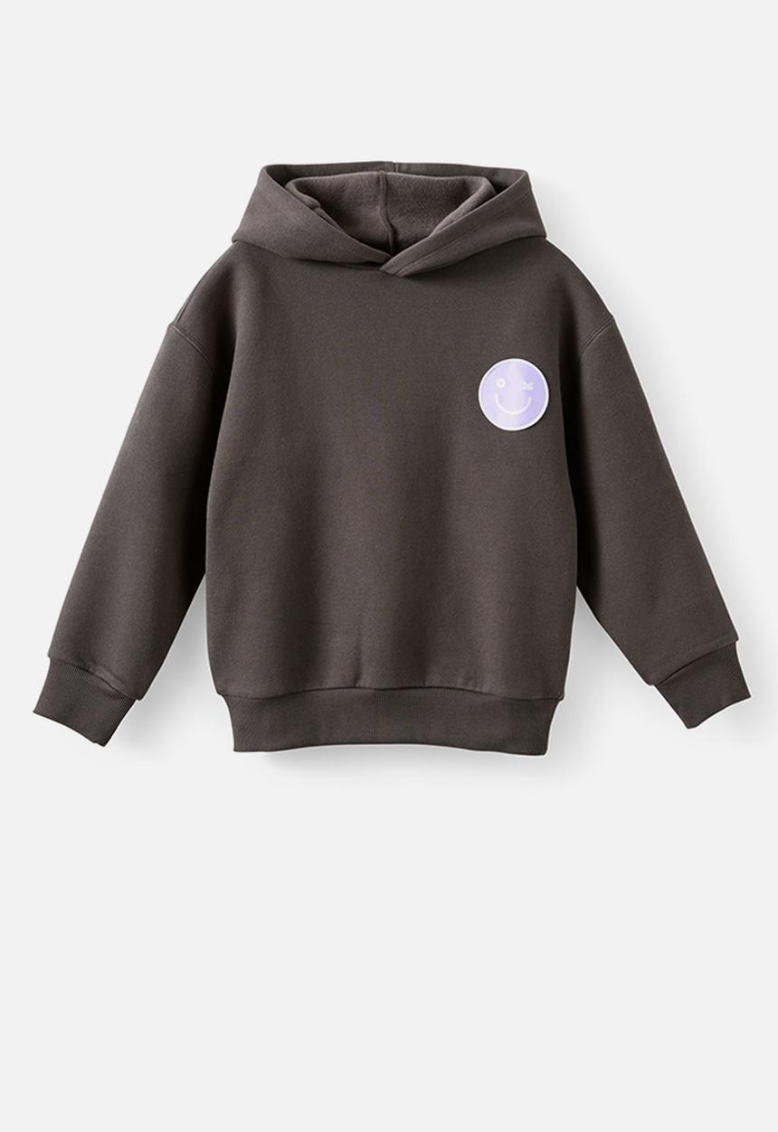 Cotton On - Sammy Oversized Hoodie - Phantom/Fun Day Club