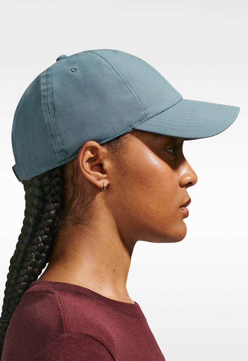 Nike - Nike Dri-FIT Club Unstructured Metal Swoosh Cap - Mineral Slate