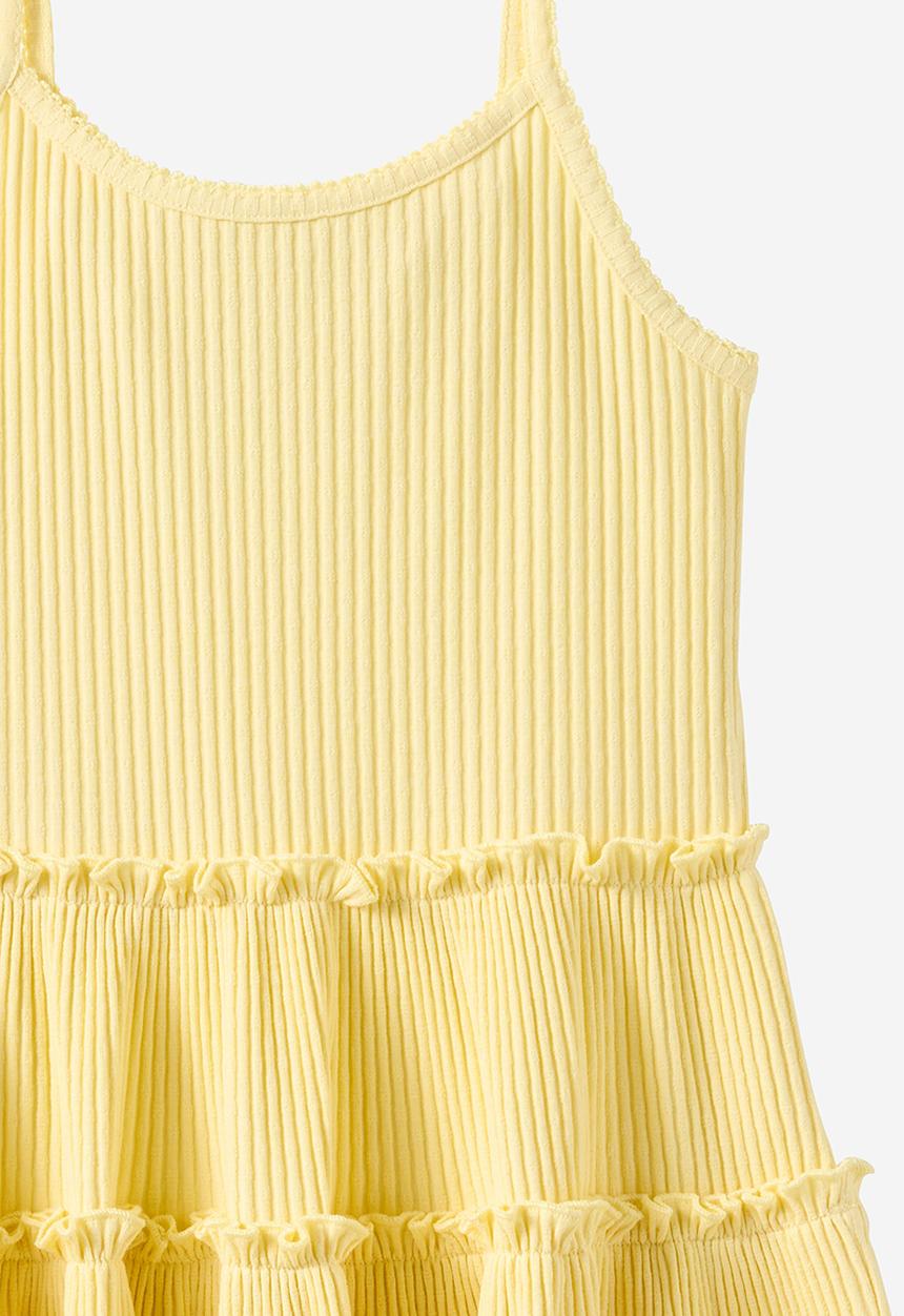 Cotton On - Ivy Sleeveless Dress - Baby Yellow