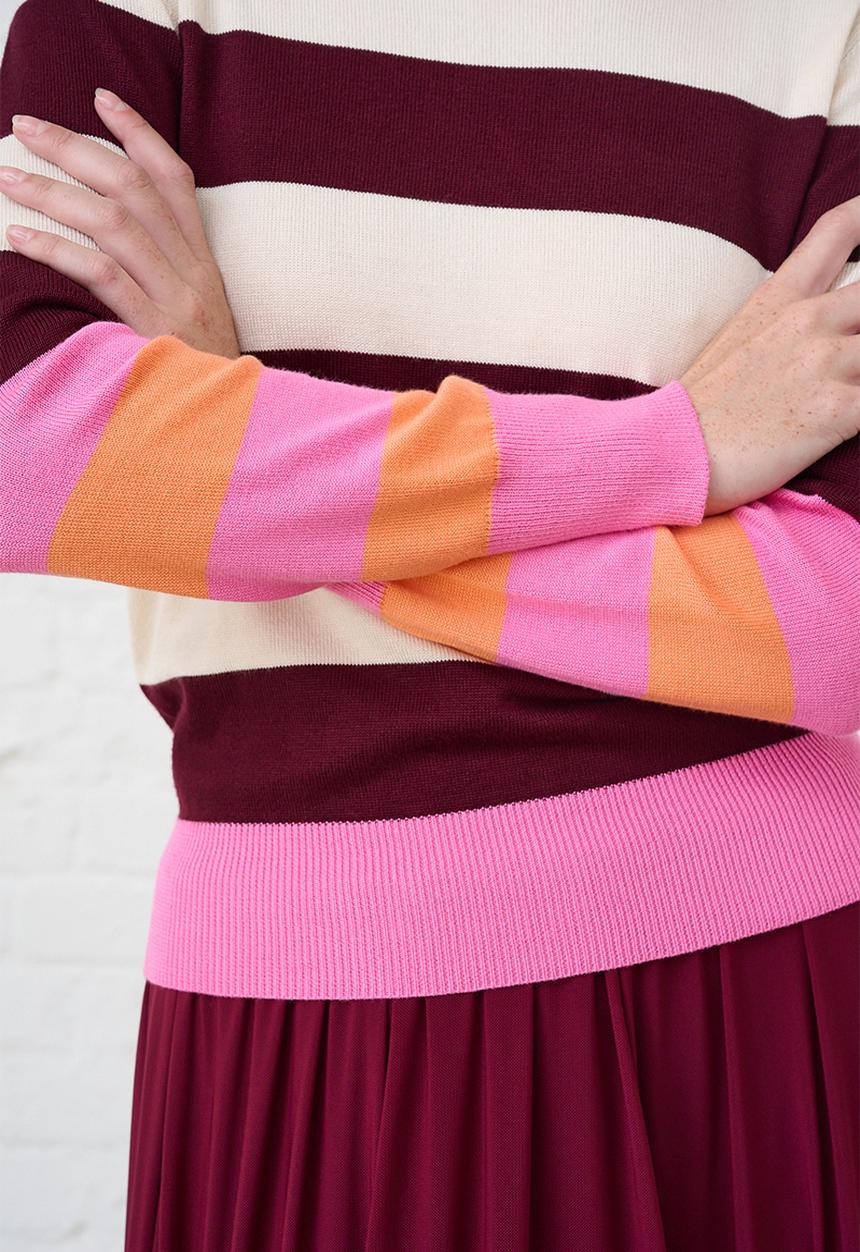 Me&B - Luxe Jumper - Candy Stripe