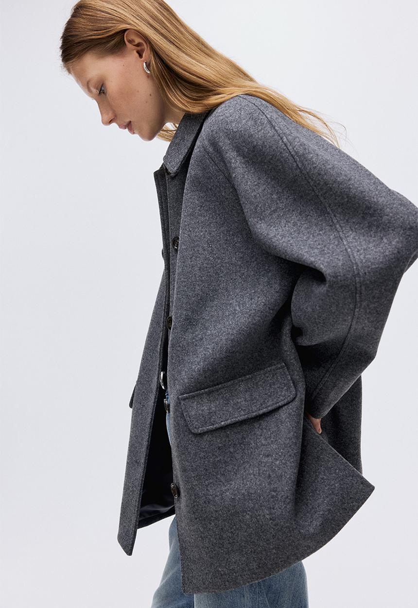 H&M - Car coat - grey