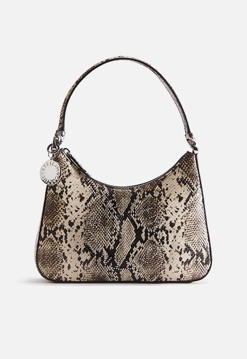 H&M - Stella McCartney H&M: Snakeskin-print handbag - beige