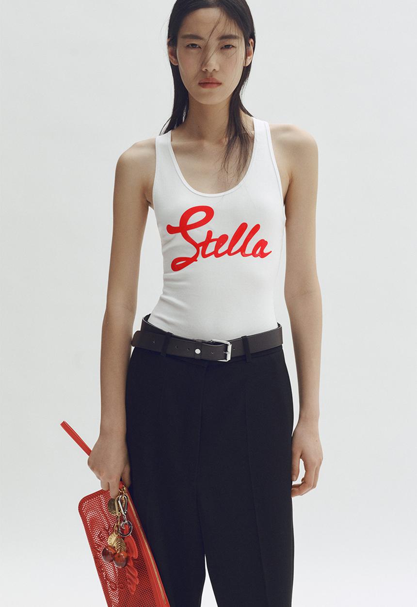H&M - Stella McCartney H&M: Print-motif body - white