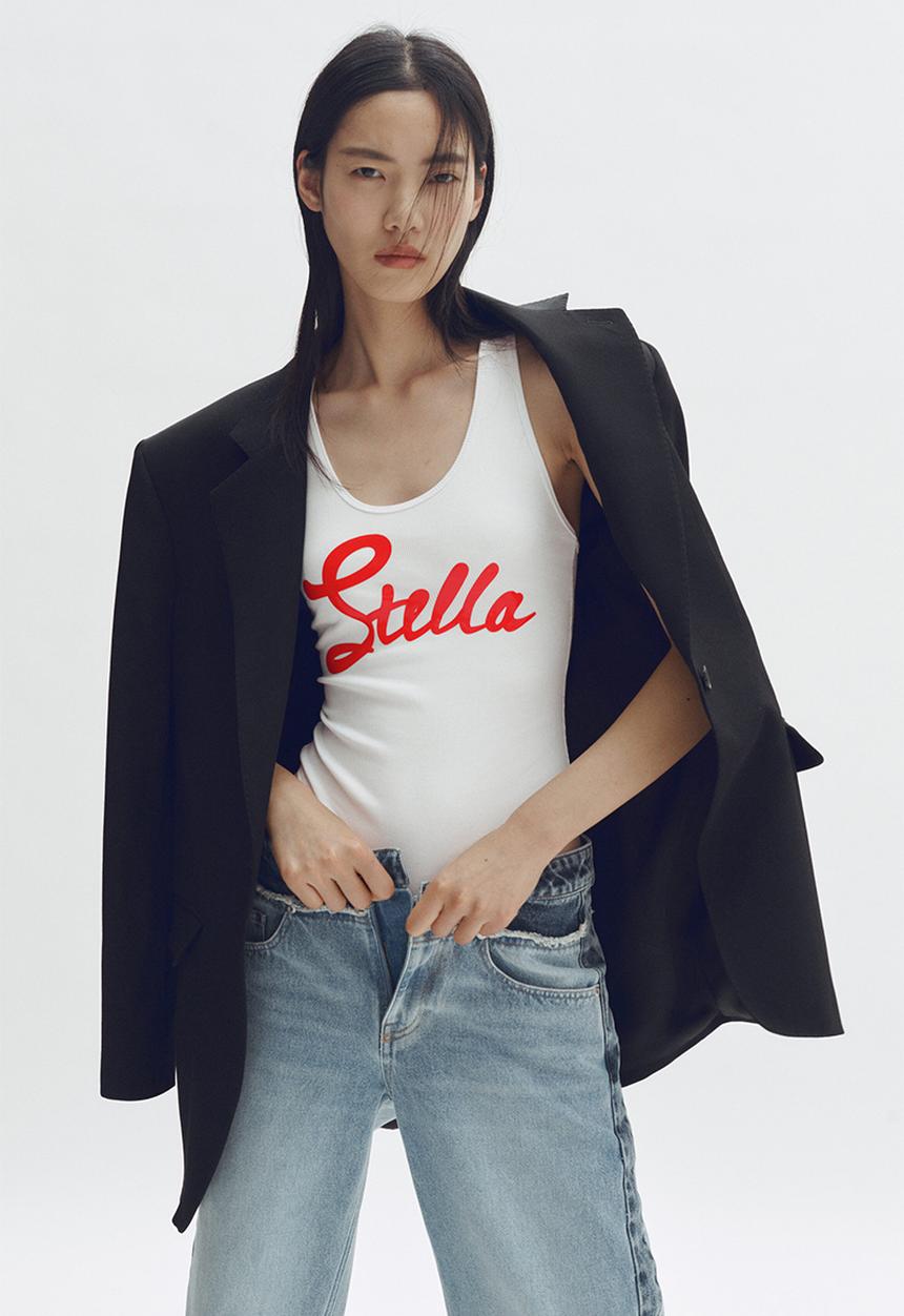 H&M - Stella McCartney H&M: Print-motif body - white