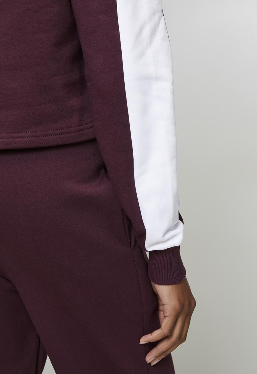 FILA - Rebecca Sweatshirt - Fig/White