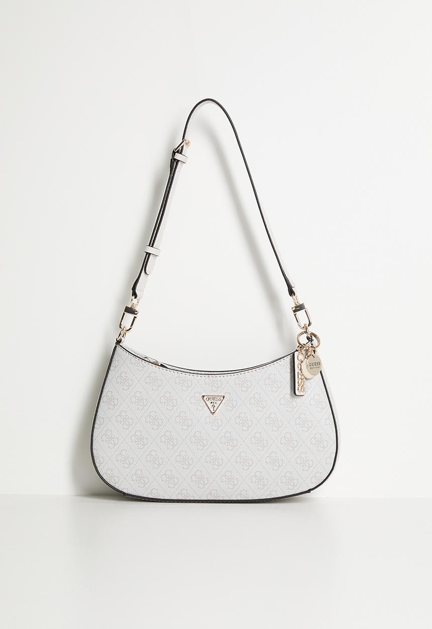 GUESS - Noelle Top Zip Shoulder Bag-Bone Logo