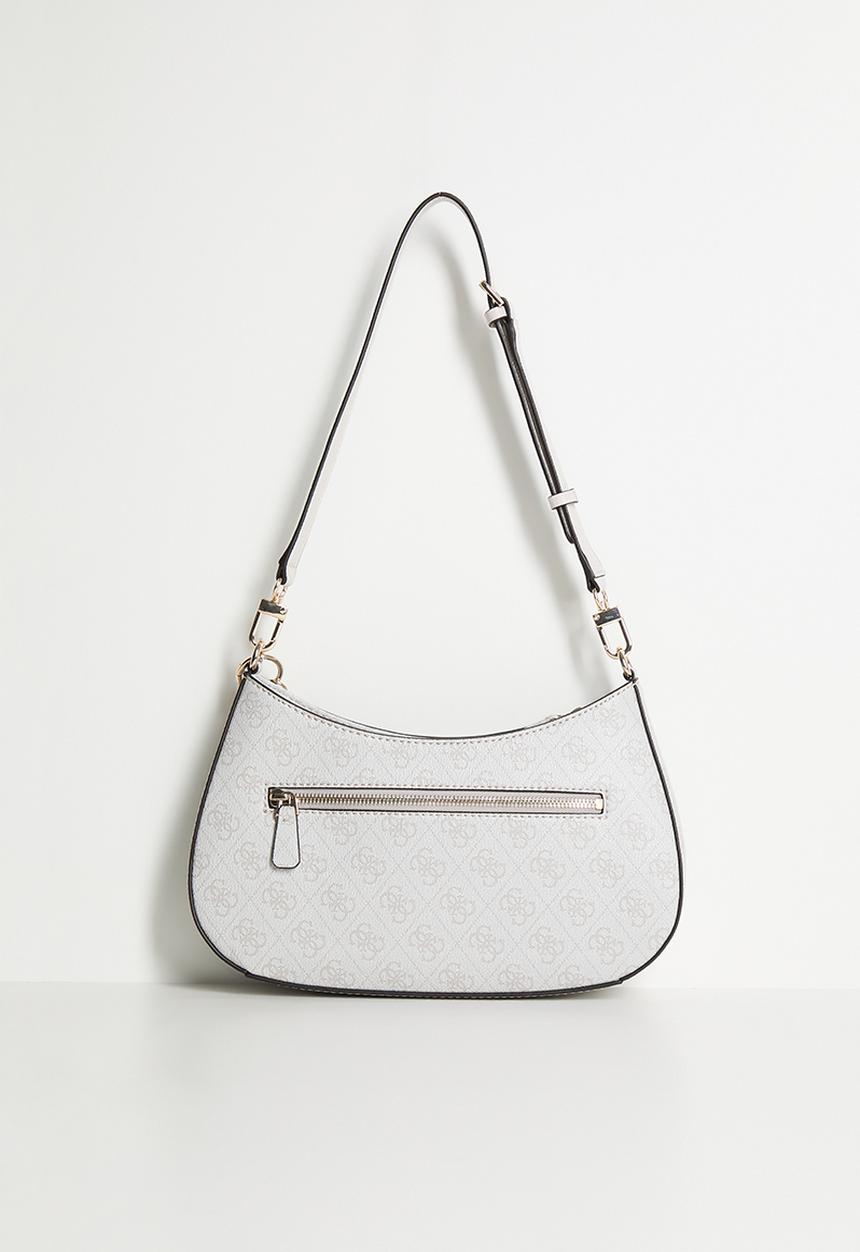 GUESS - Noelle Top Zip Shoulder Bag-Bone Logo