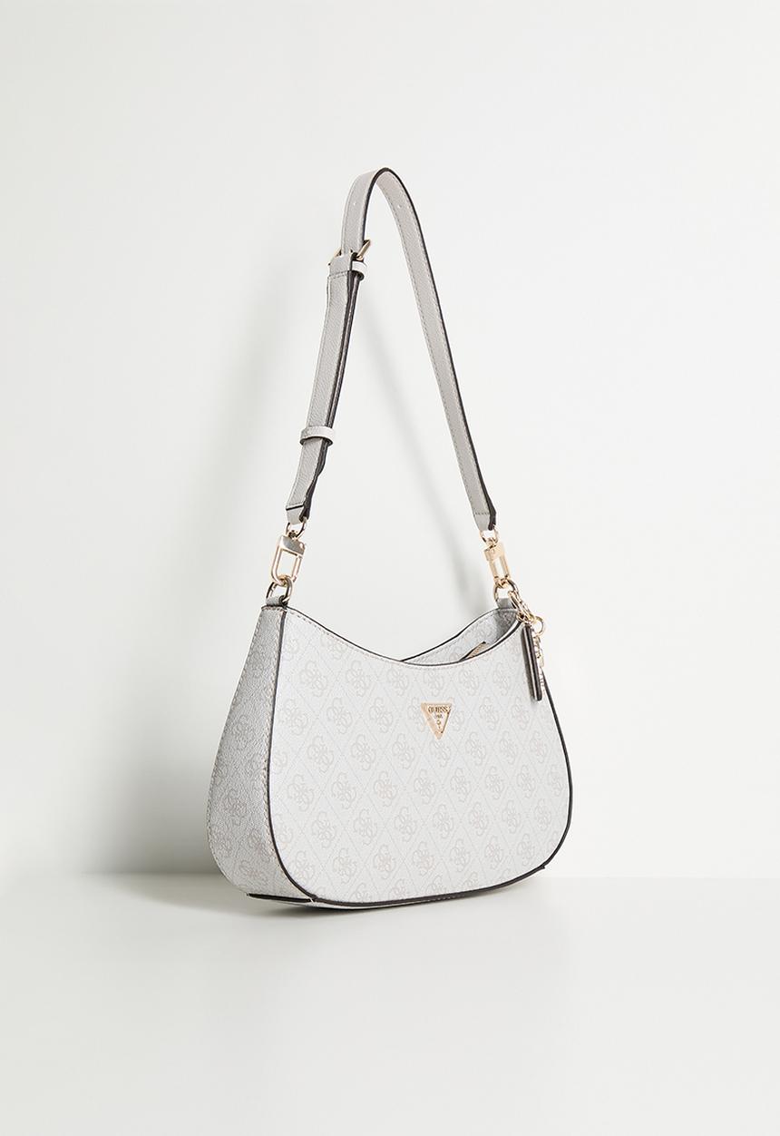 GUESS - Noelle Top Zip Shoulder Bag-Bone Logo