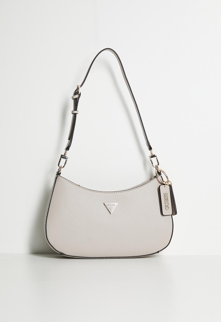 GUESS - Ahb Noelle Ii Top Zip Shoulder Bag - Taupe