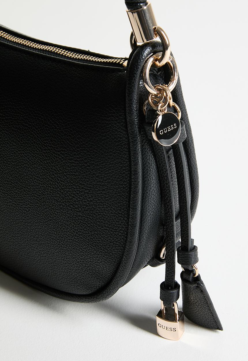 GUESS - Danya Hobo Shoulder Bag - Black