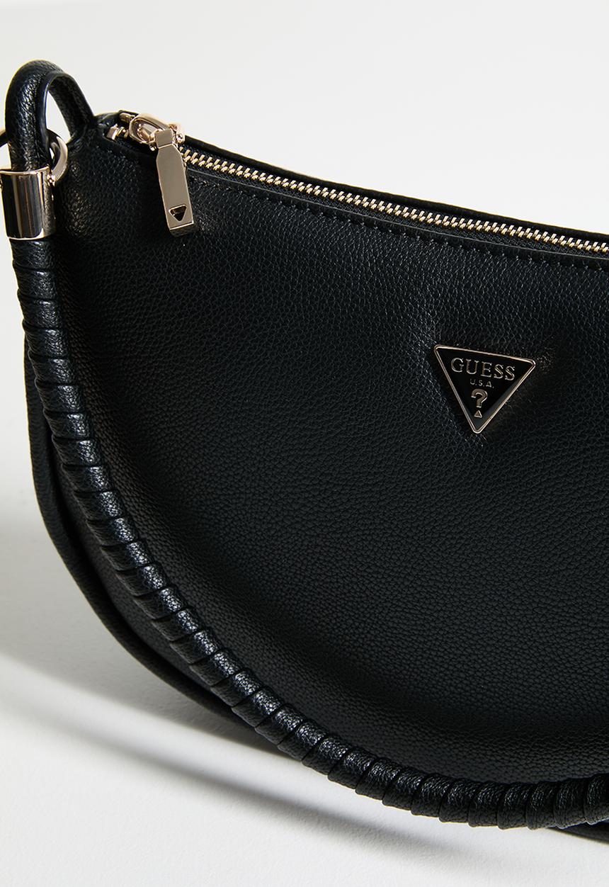 GUESS - Danya Hobo Shoulder Bag - Black