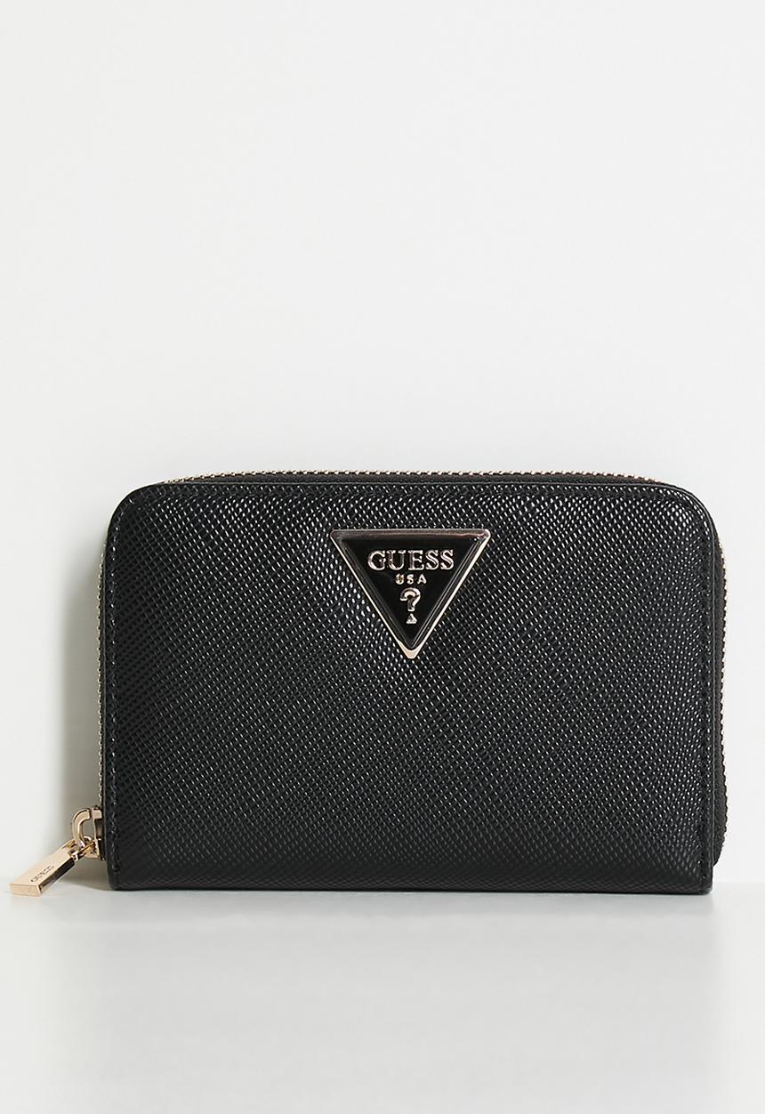 GUESS - Slg Laurel Ii Slg Med Zip Around - Black