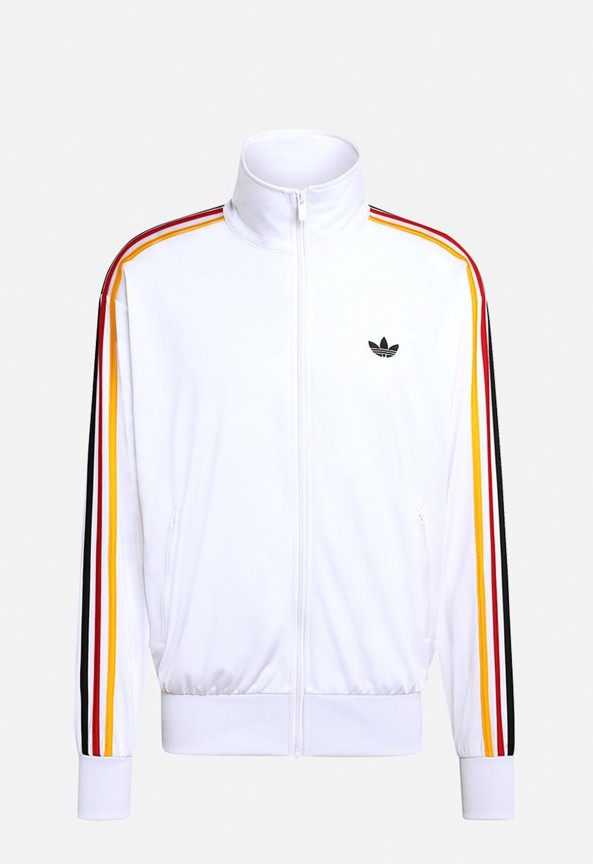 adidas Originals - Firebird Track Jacket - White/collegiate gold/team power red 2/black