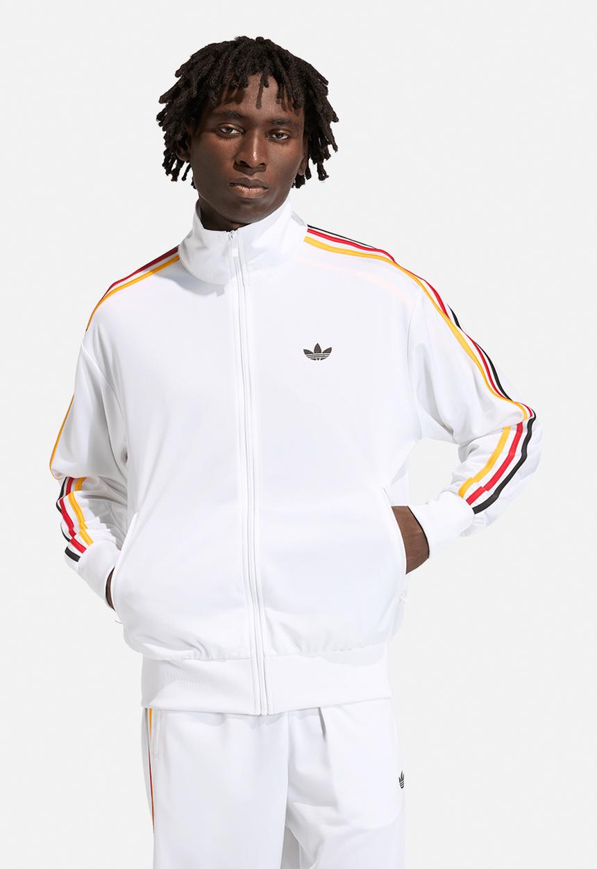 adidas Originals - Firebird Track Jacket - White/collegiate gold/team power red 2/black