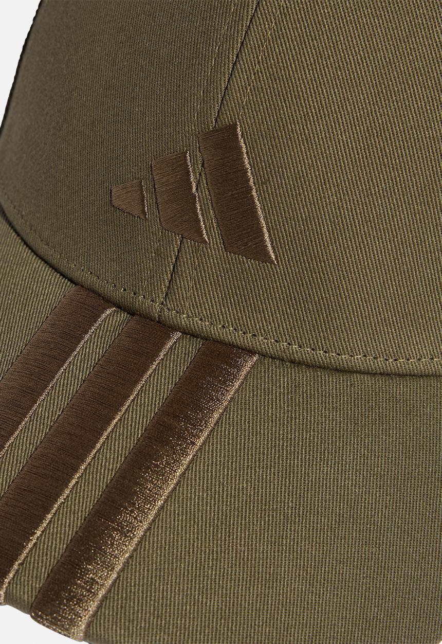 adidas Performance - Baseball 3 stripe cap nl - olive strata/olive strata