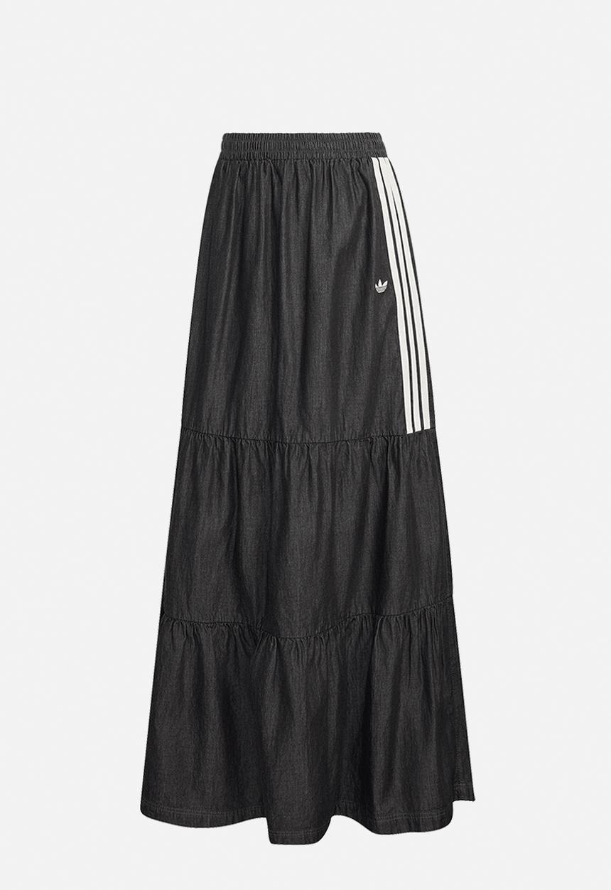 adidas Originals - Denim Skirt - Medium Black Denim