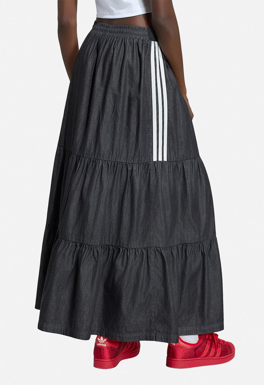 adidas Originals - Denim Skirt - Medium Black Denim